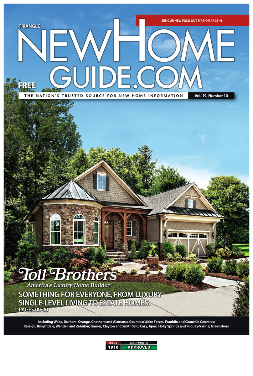 Featured on the cover of NewHomeGuide.com